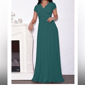 Koh Koh Cap Sleeve Bridesmaid Dress - Size M